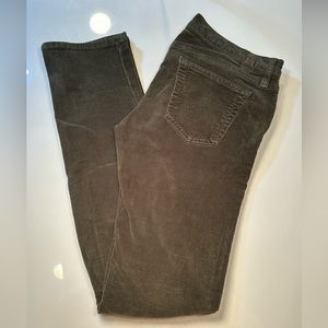 AG Adriano Goldschmied Jeans Baby Whale Corduroy Straight Slim Leg Size 28